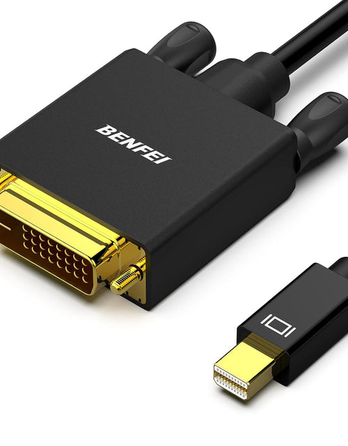 Load image into Gallery viewer, Mini Displayport to DVI Cable, Mini DP to DVI 1.83M Cable Male to Male Gold-Plated Cord for Macbook, Imac(Lg51) Surface Pro and Laptop
