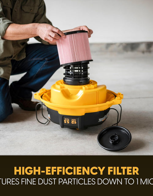 Load image into Gallery viewer, Professional - Professional Wet/Dry Vac, 12 Gallon, Beast Series, 5.5 HP 2-1/2" Hose (VJH1211PF0201) , Black
