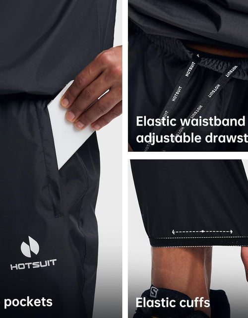 Load image into Gallery viewer, Sauna Suit Men anti Rip Boxing Sweat Suits Exercise Workout Jacket

