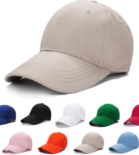 Baseball Cap for Kids-Adjustable Washed Cotton Golf Toddler Hat for Boys & Girls
