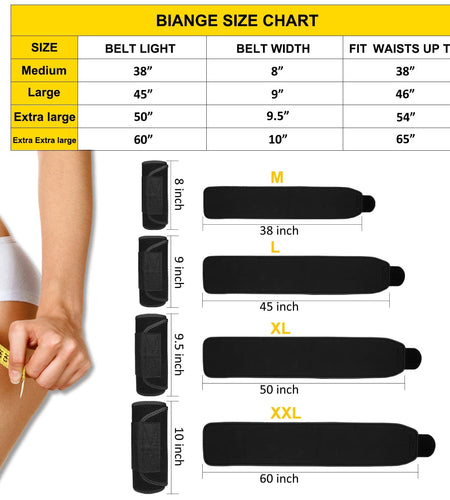 Waist Trainer for Women Men Sweat Belt Waist Trimmer Belly Band Stomach Wraps