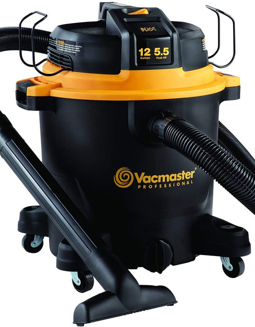 Load image into Gallery viewer, Professional - Professional Wet/Dry Vac, 12 Gallon, Beast Series, 5.5 HP 2-1/2" Hose (VJH1211PF0201) , Black
