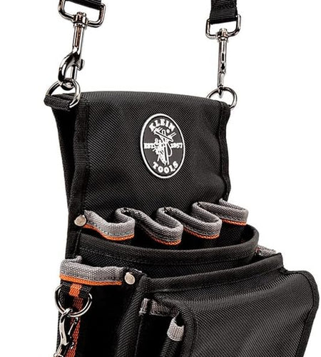 5242 Tool Pouch, Tradesman Pro Tool Pouch with Electrical Tape Thong, Reinforced Bottom, 9 Pockets